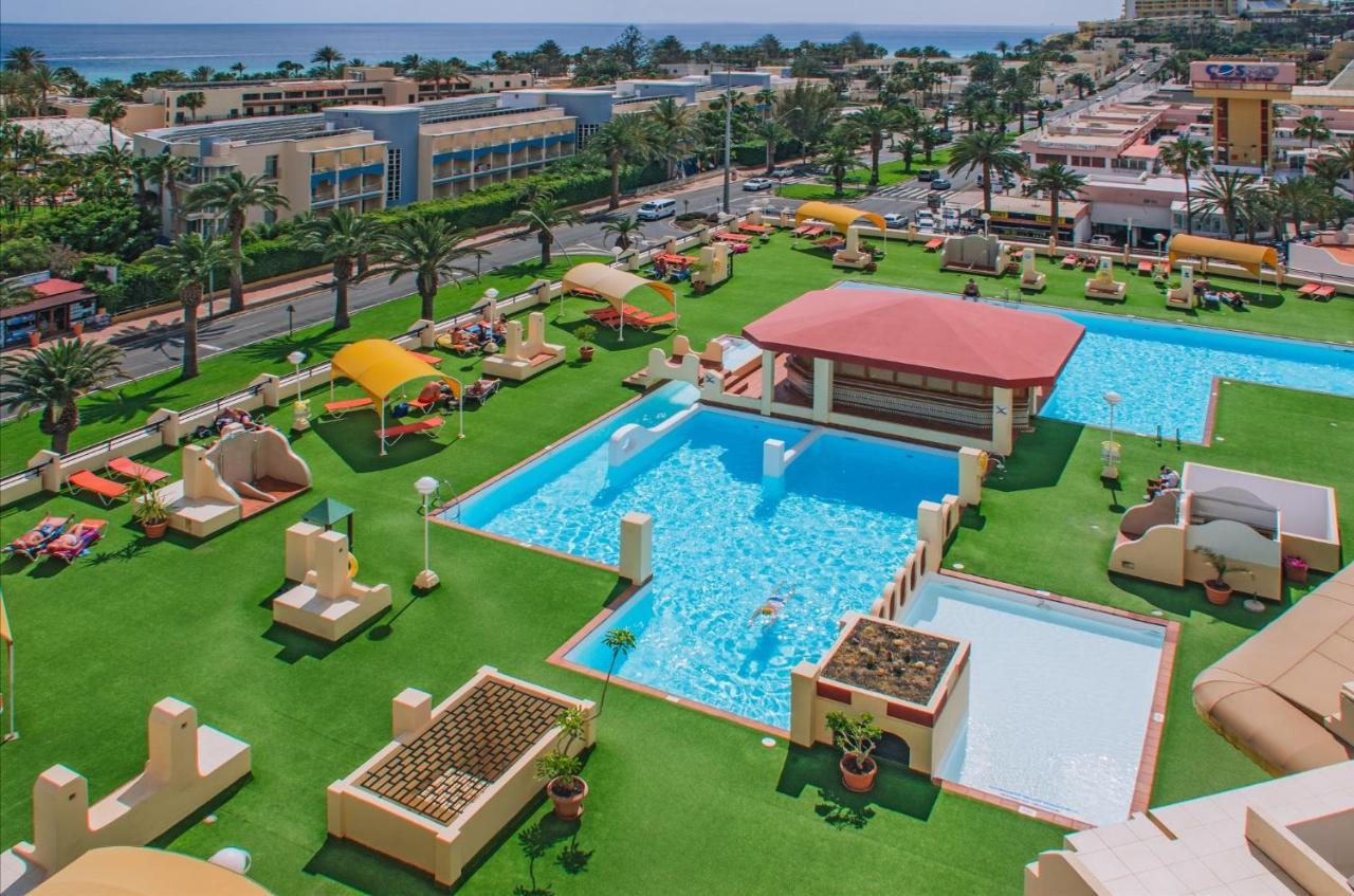 Terrazza E Vista Sull'Oceano, Wi-Fi, Piano 3, Piscina Sullo Stesso Piano Appartement Morro Jable Buitenkant foto
