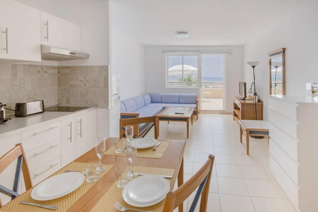 Terrazza E Vista Sull'Oceano, Wi-Fi, Piano 3, Piscina Sullo Stesso Piano Appartement Morro Jable Buitenkant foto